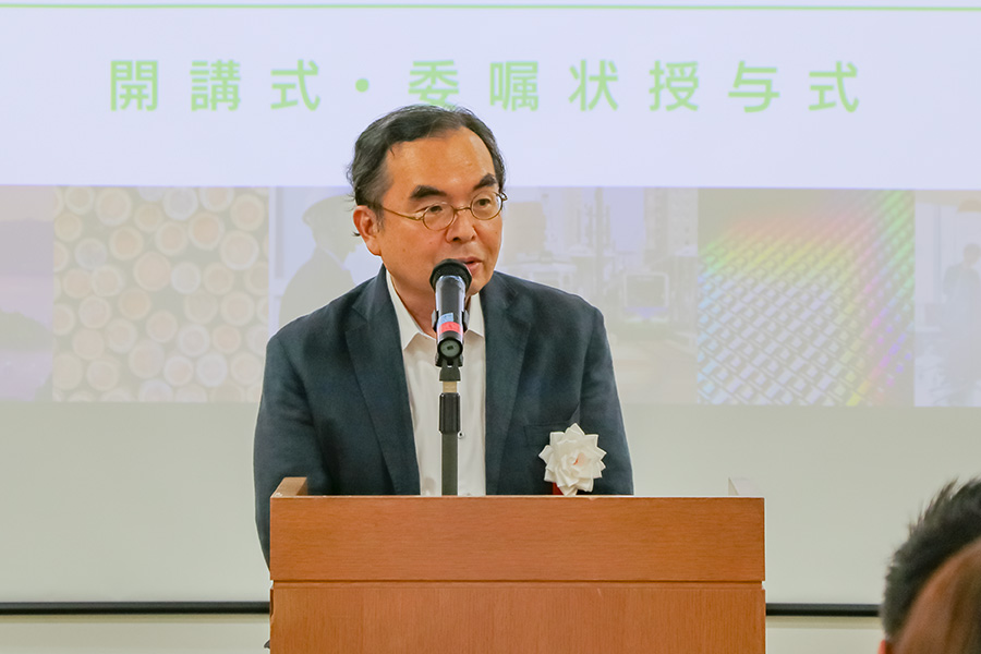 主催者挨拶 福井県立大学長 岩崎行玄