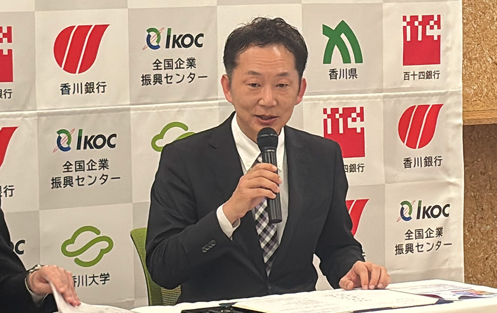 署名者挨拶　協同組合全国企業振興センター　代表理事理事長　田中 尚人