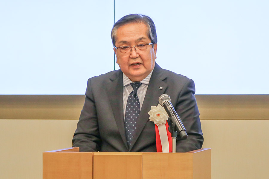 主催者挨拶 金沢大学 中村 慎一  理事・副学長