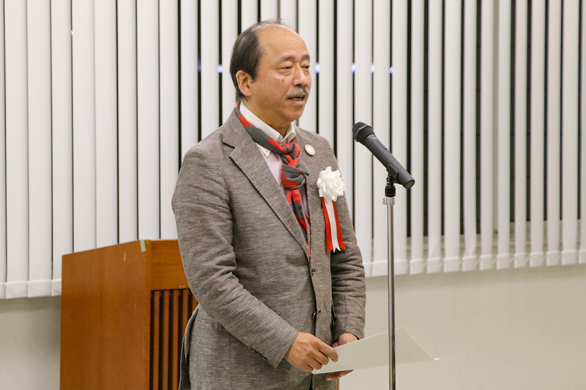 挨拶 武山良三 富山大学 理事・副学長