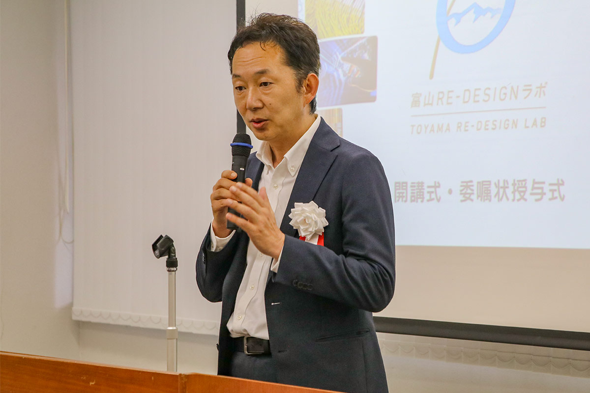 主催者挨拶　協同組合全国企業振興センター 代表理事・理事長　田中 尚人